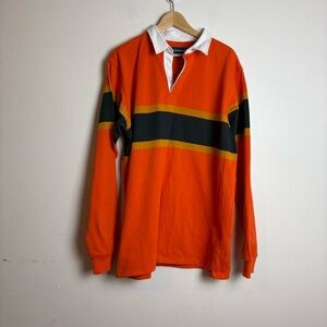 Withernot Appalachian Long Sleeve Rugby Shirt Cotton Size XXL